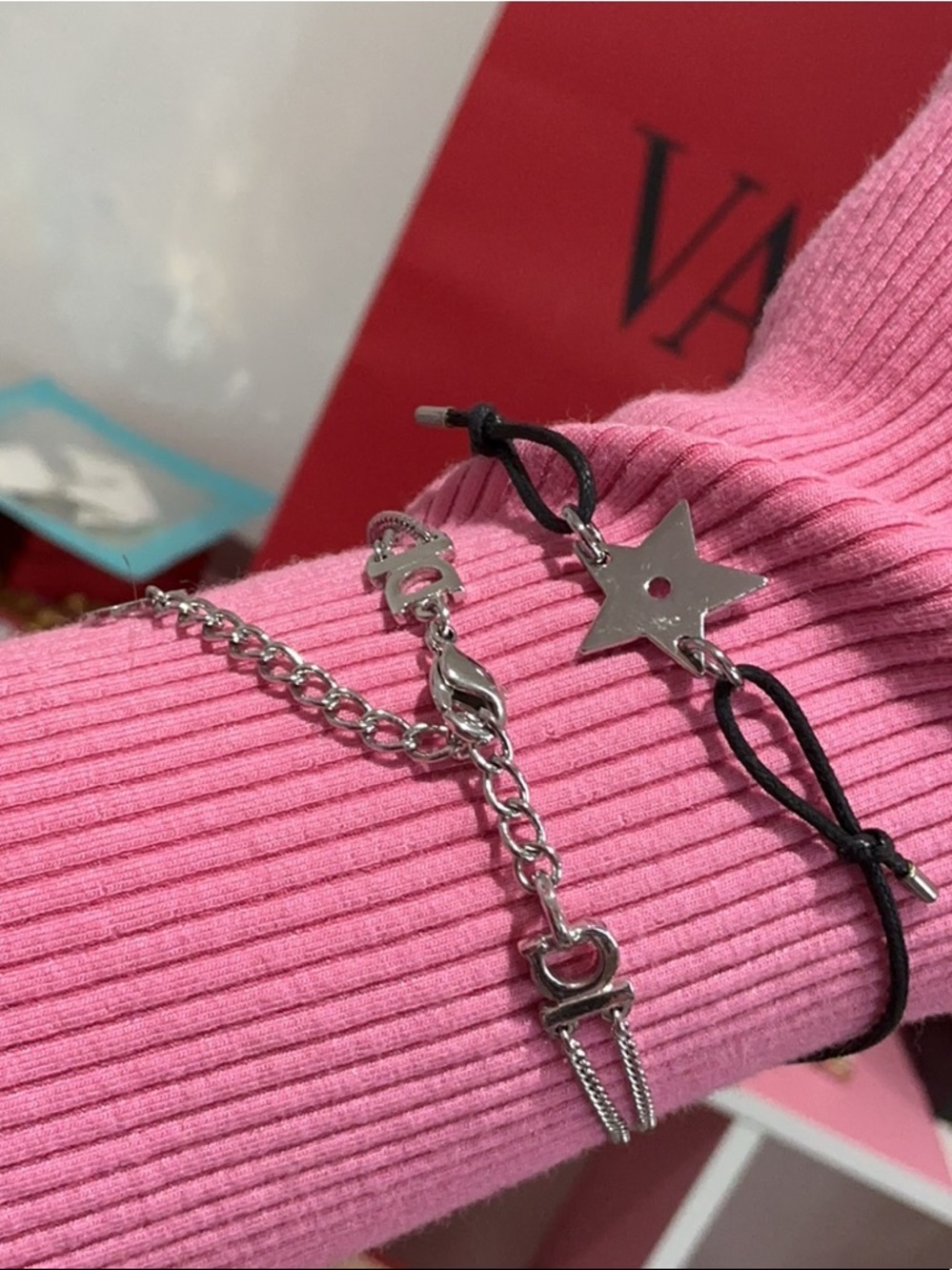 Black Dior Beauty Bracelet